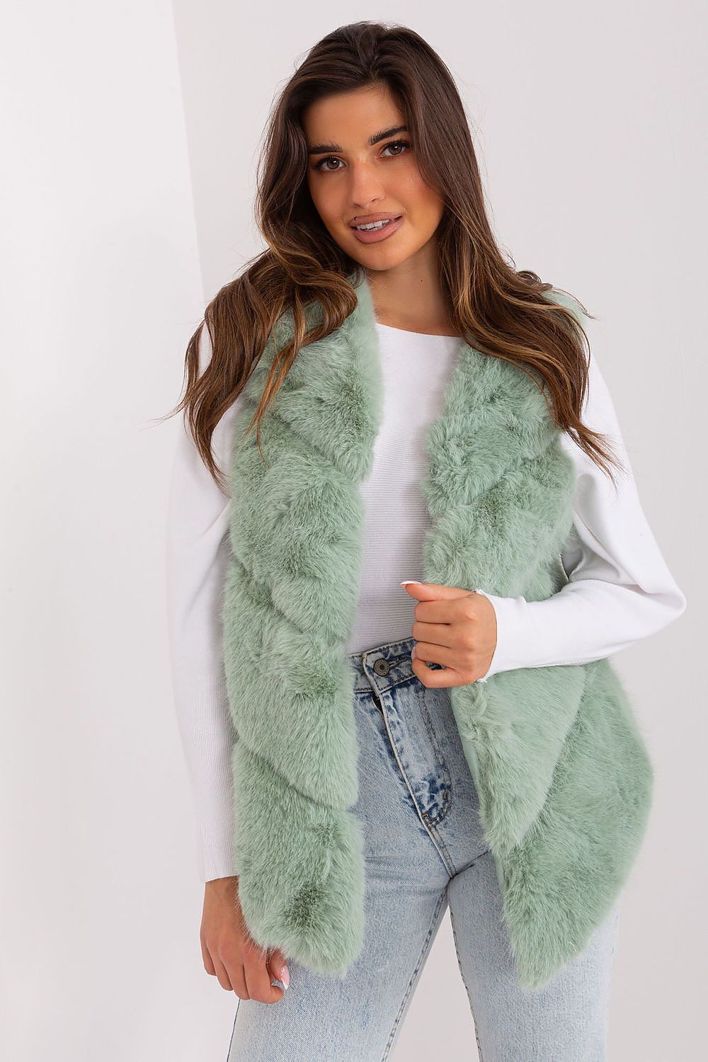 Fur gilet