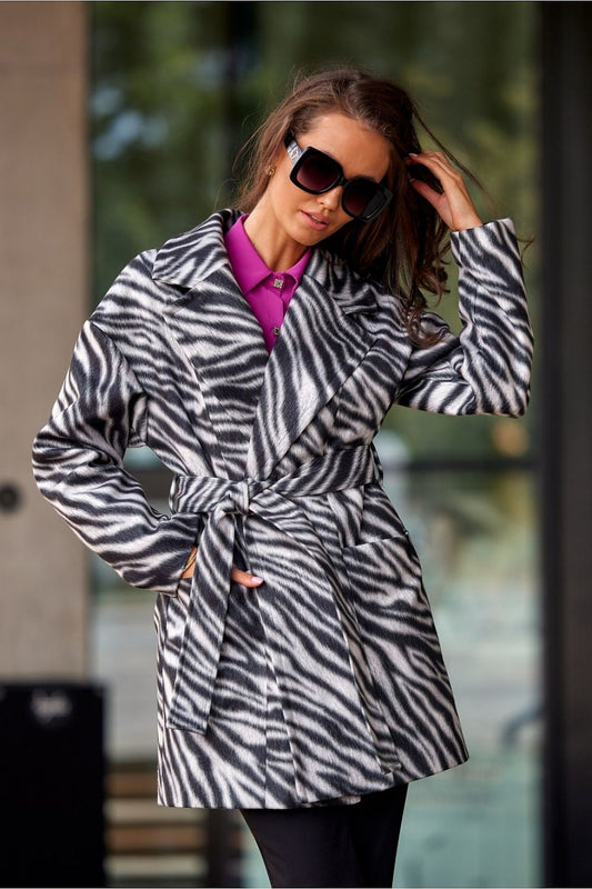 Zebra coat