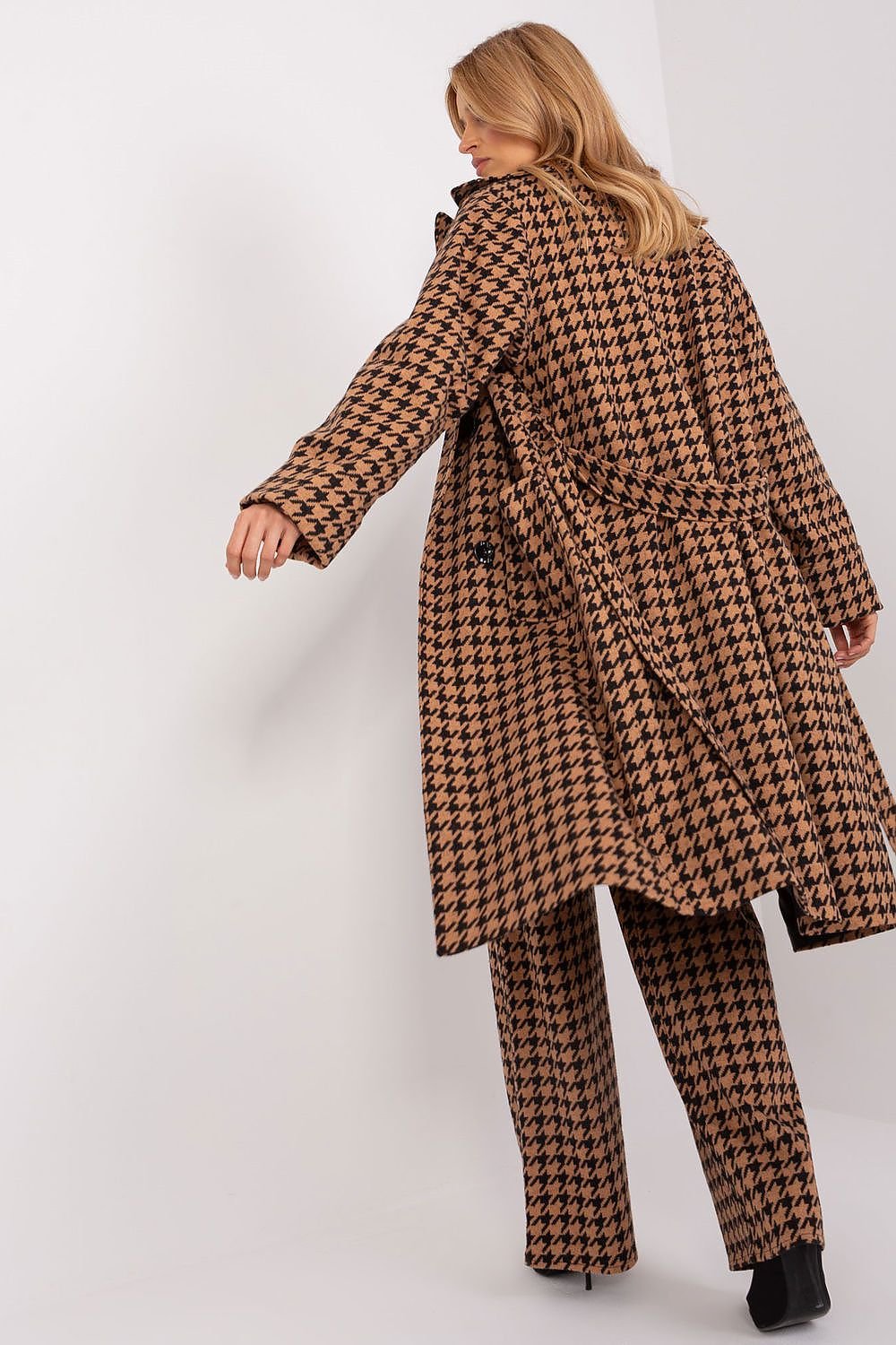 Classic pepite transitional coat