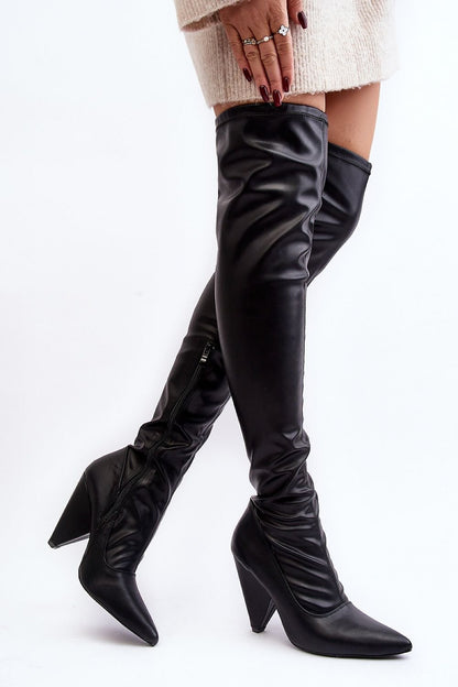 Over the knee Lu Boo boots