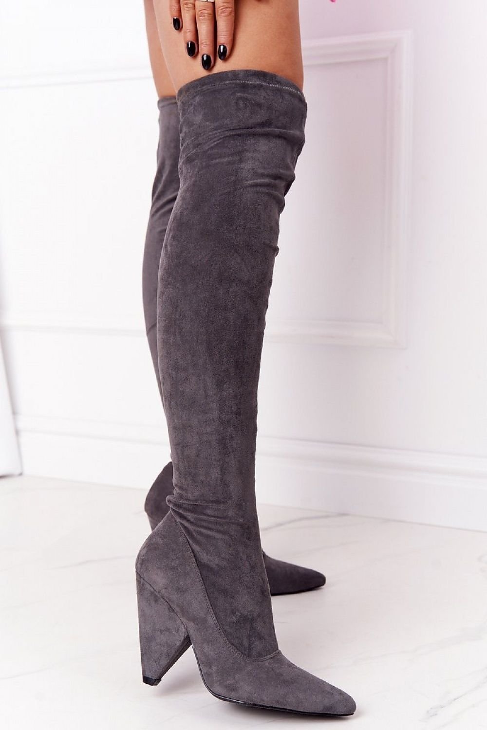 Over the knee Lu Boo boots