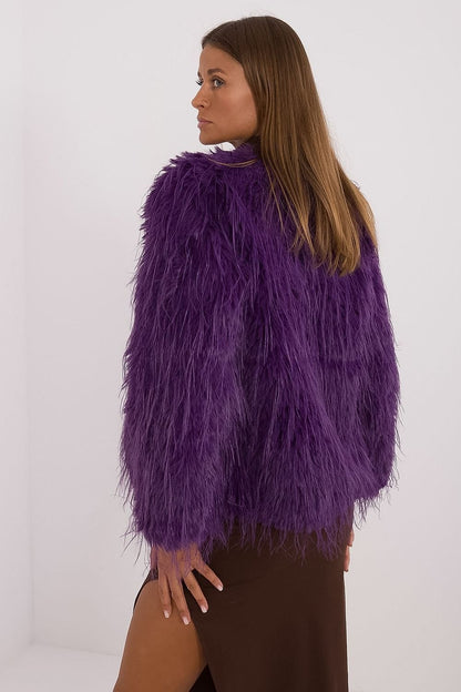 Faux fur jacket