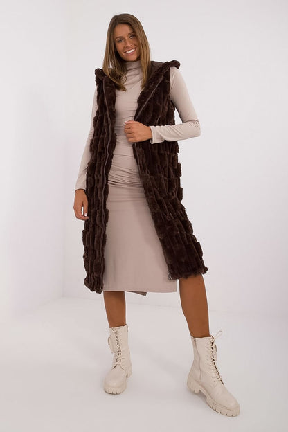 Cosy gilet long