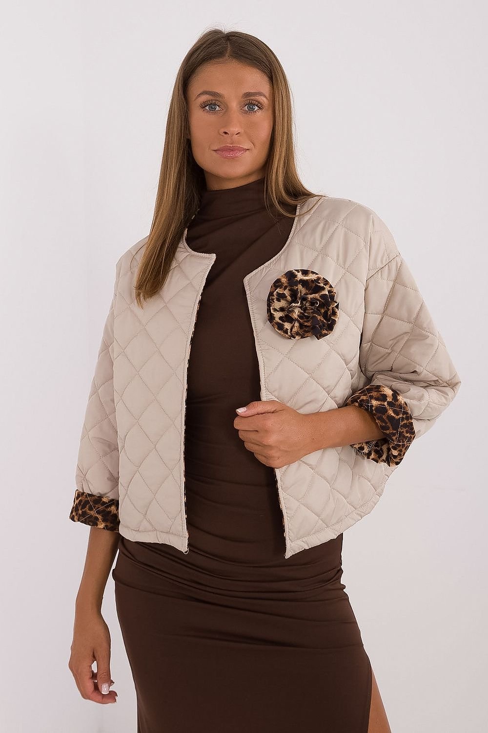 Padded flower jacket