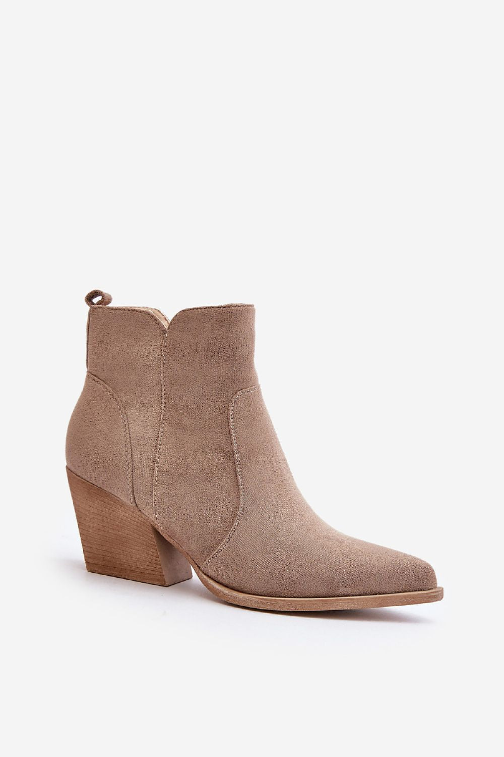 Cowgirl suede ankle boots