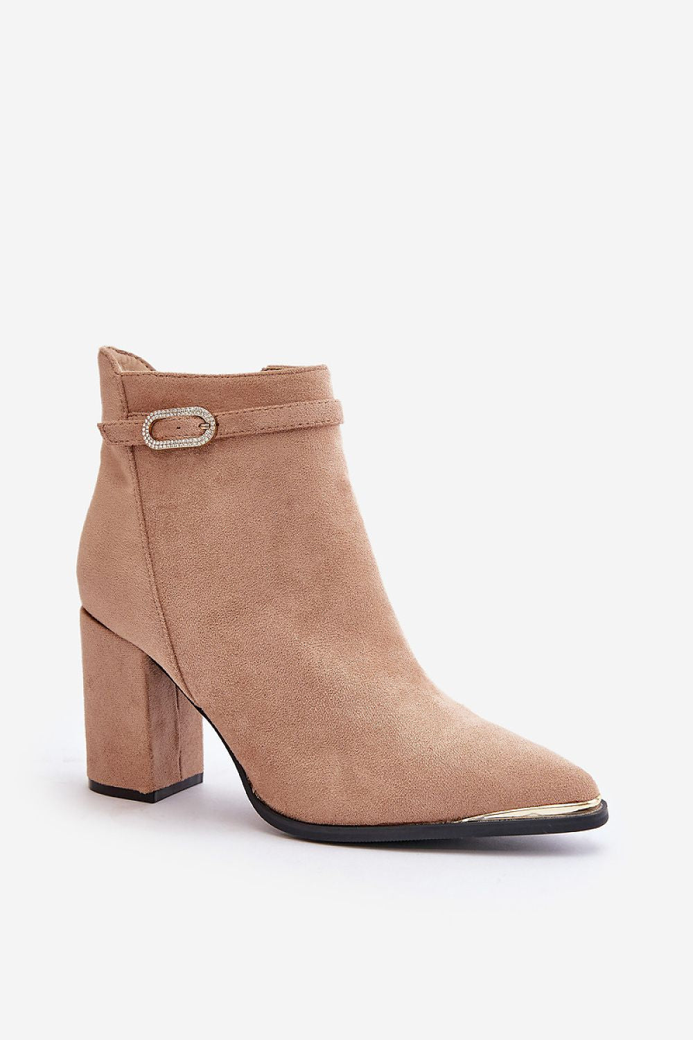 Elegant suede ankle boots