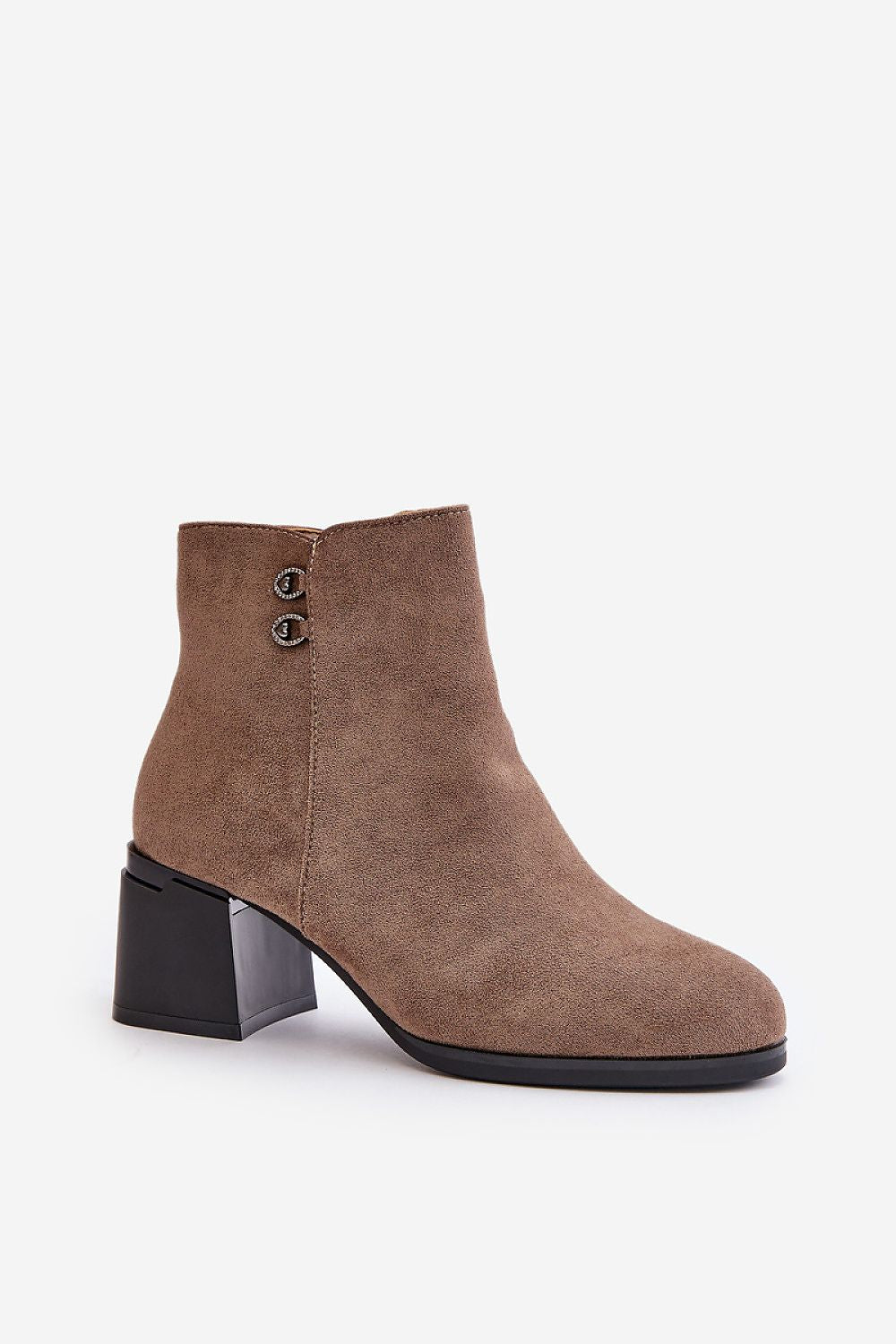 Chunky heel ankle boots