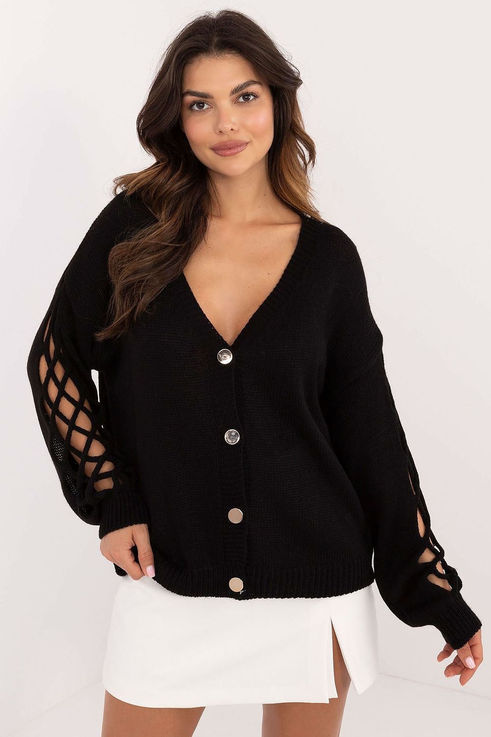 Cut out cardigan