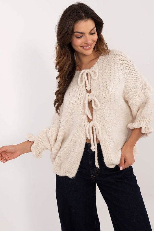 Bow cardigan