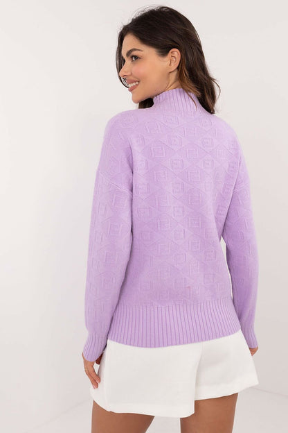 Turtleneck knit jumper