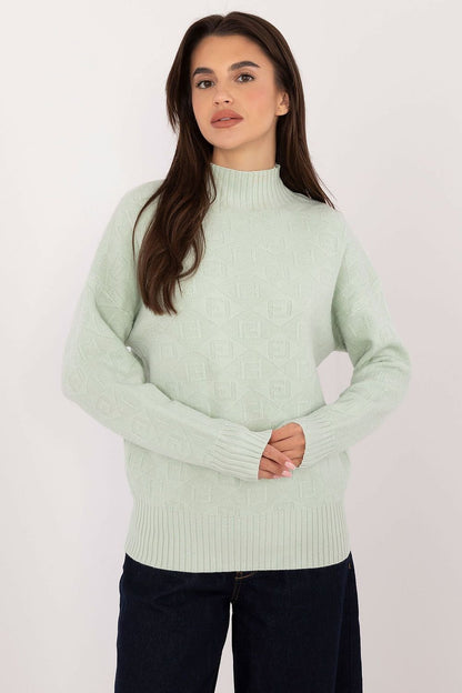 Turtleneck knit jumper