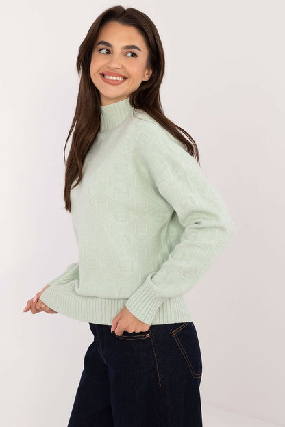 Turtleneck knit jumper