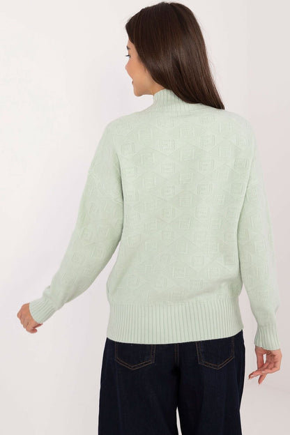 Turtleneck knit jumper