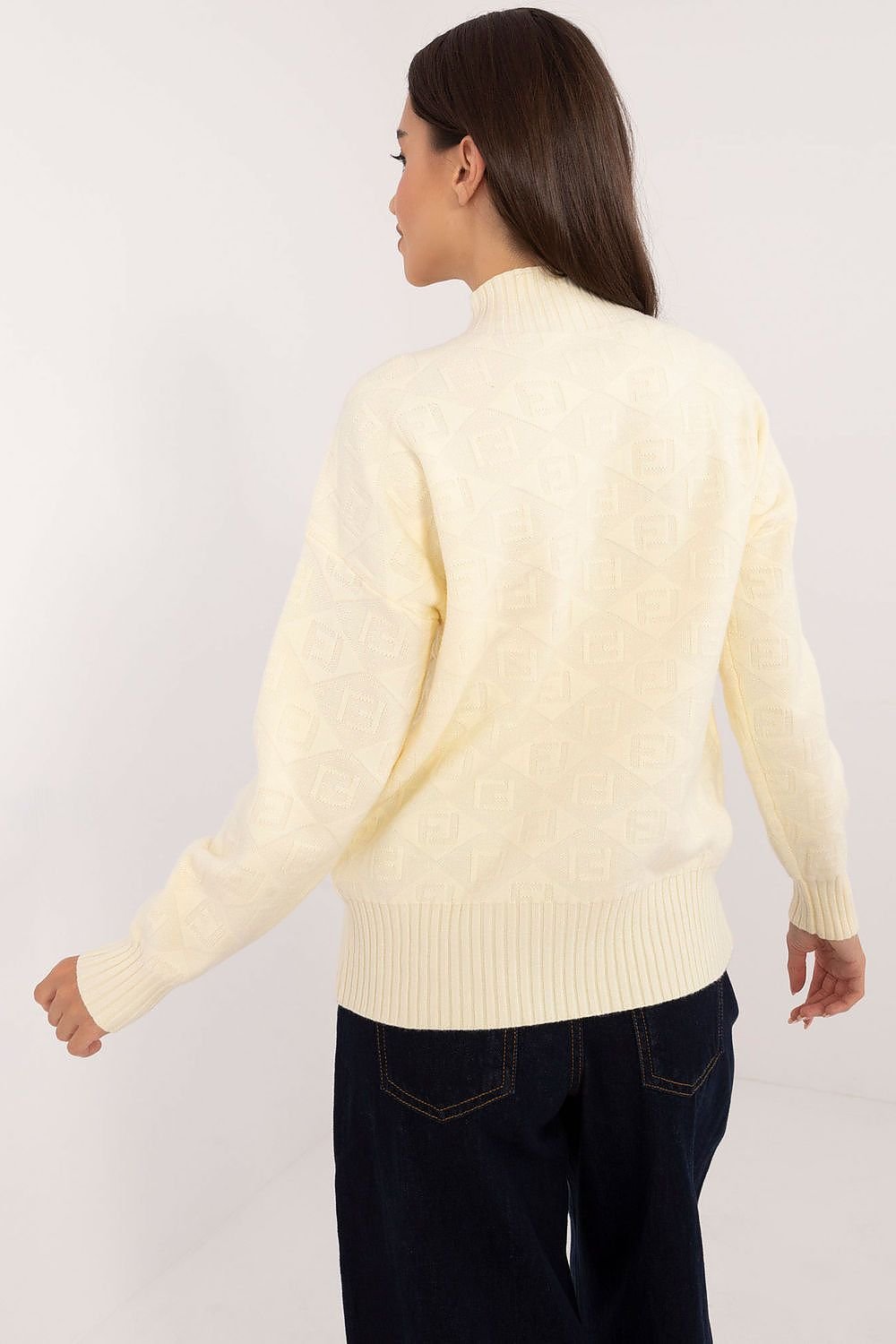 Turtleneck knit jumper