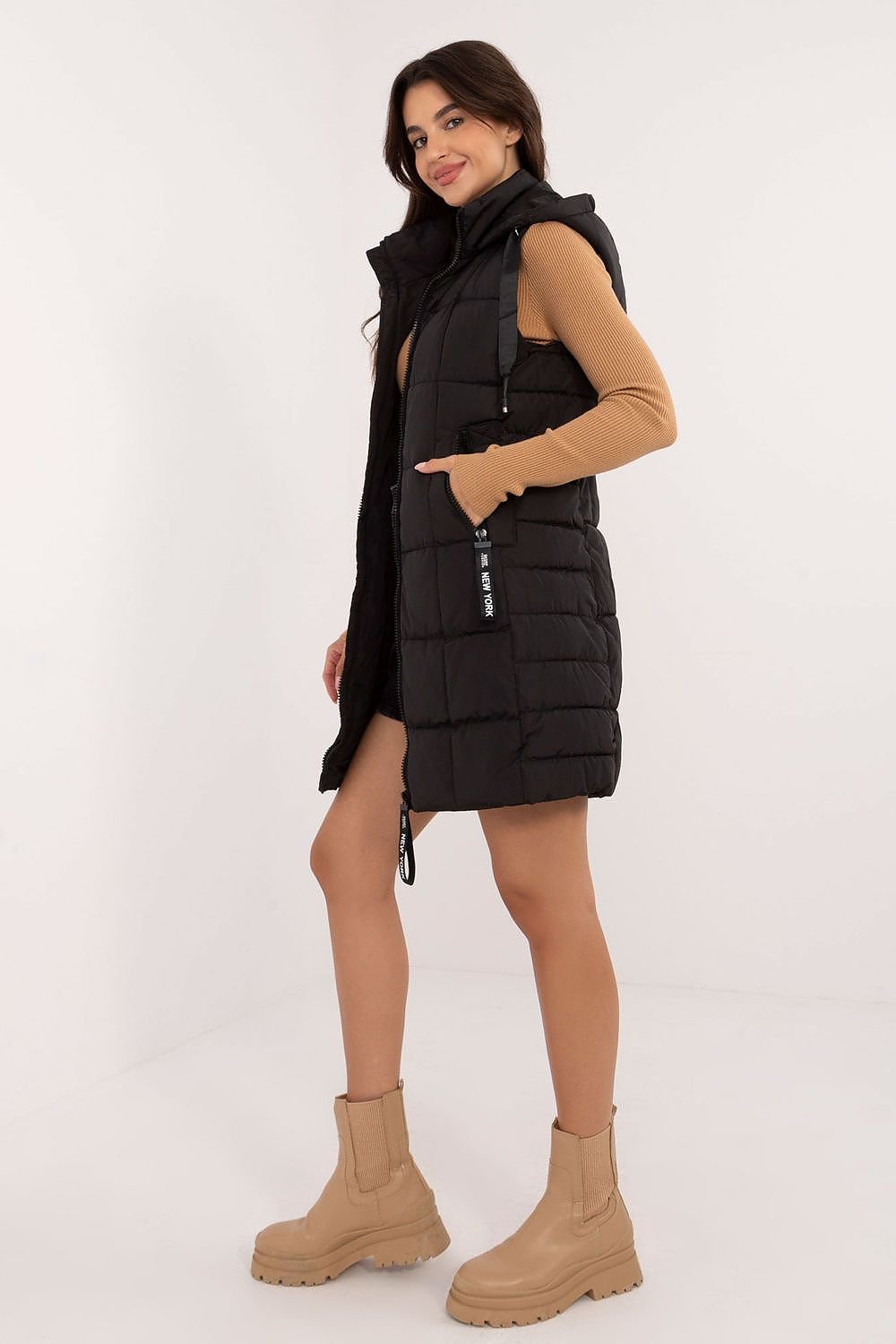 Padded gilet jacket