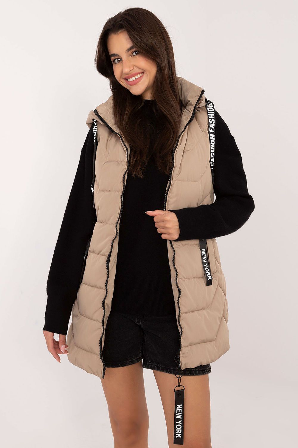 Padded gilet jacket