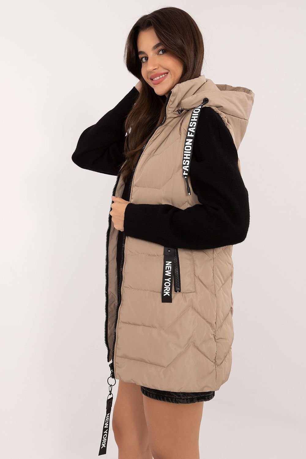 Padded gilet jacket