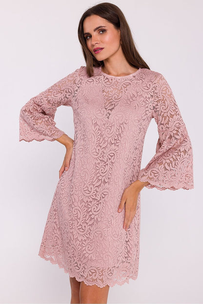 Lace wide fit mini dress