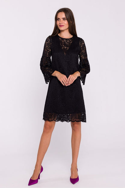 Lace wide fit mini dress