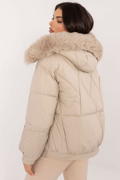 Puffer hooded winter jacket