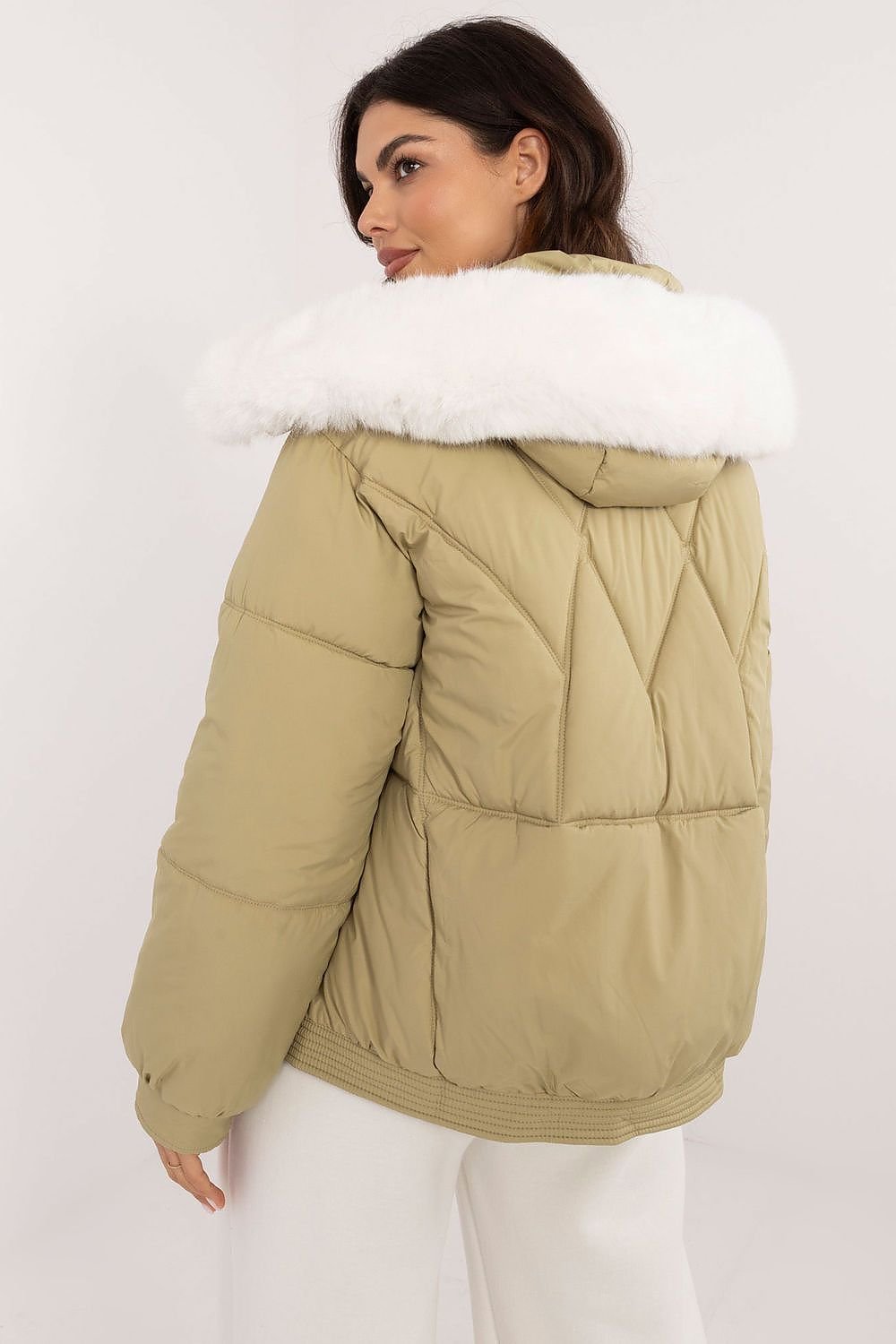 Puffer hooded winter jacket