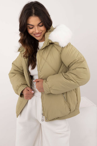 Puffer hooded winter jacket