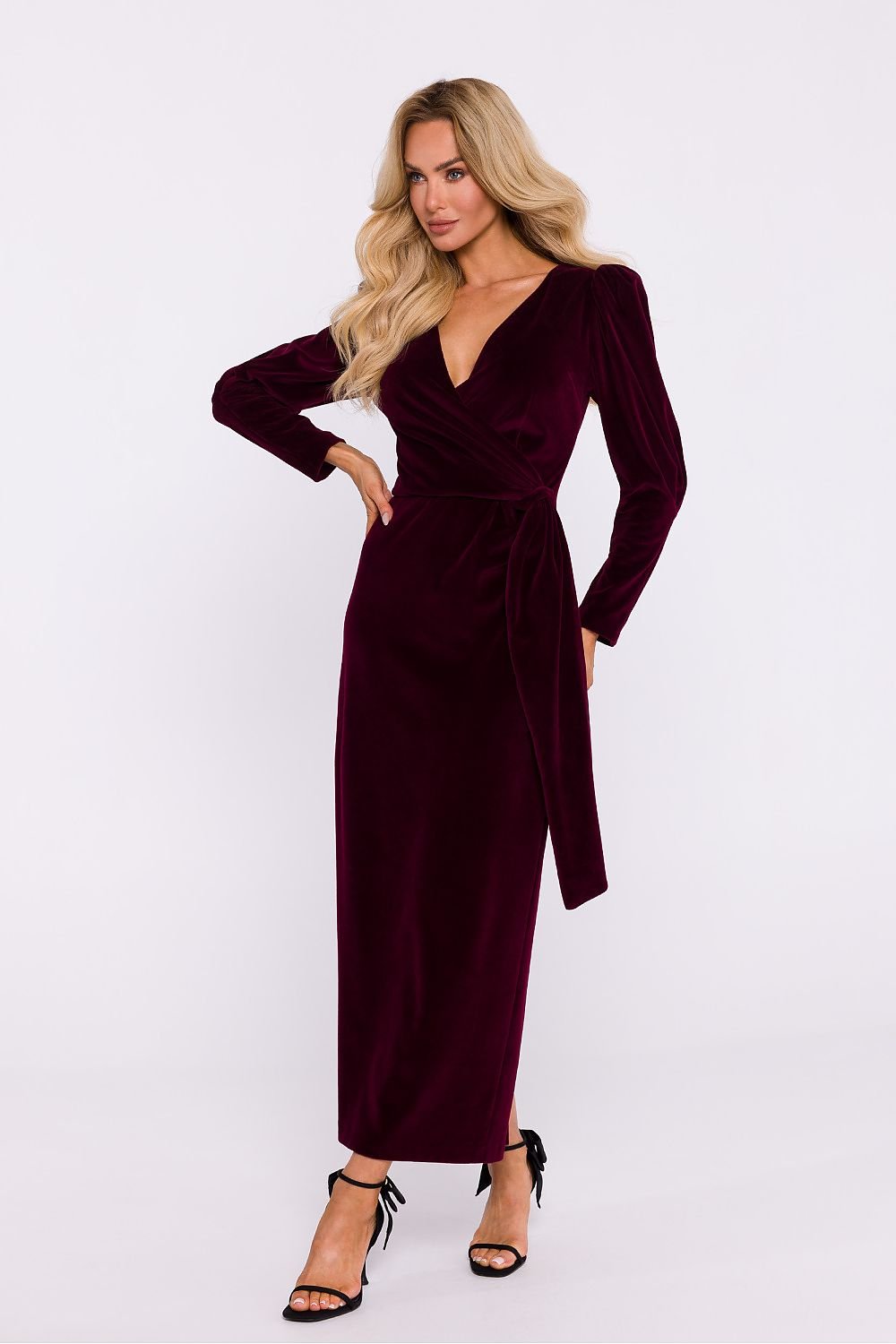 Velour knitt dress