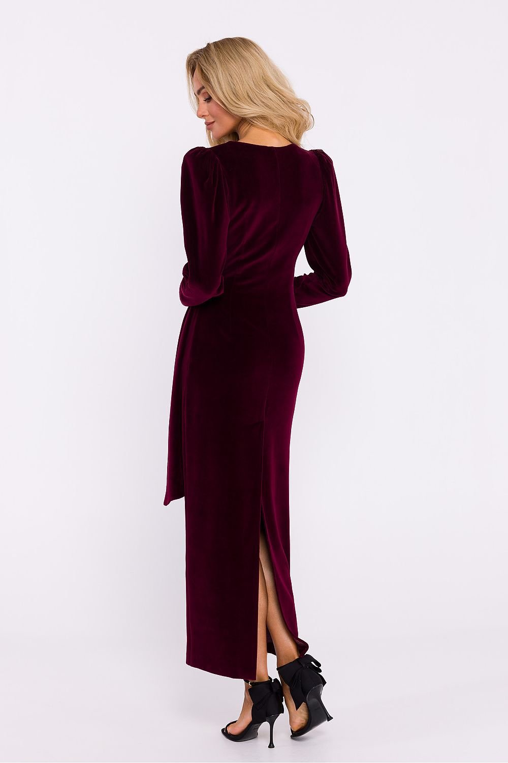 Velour knitt dress