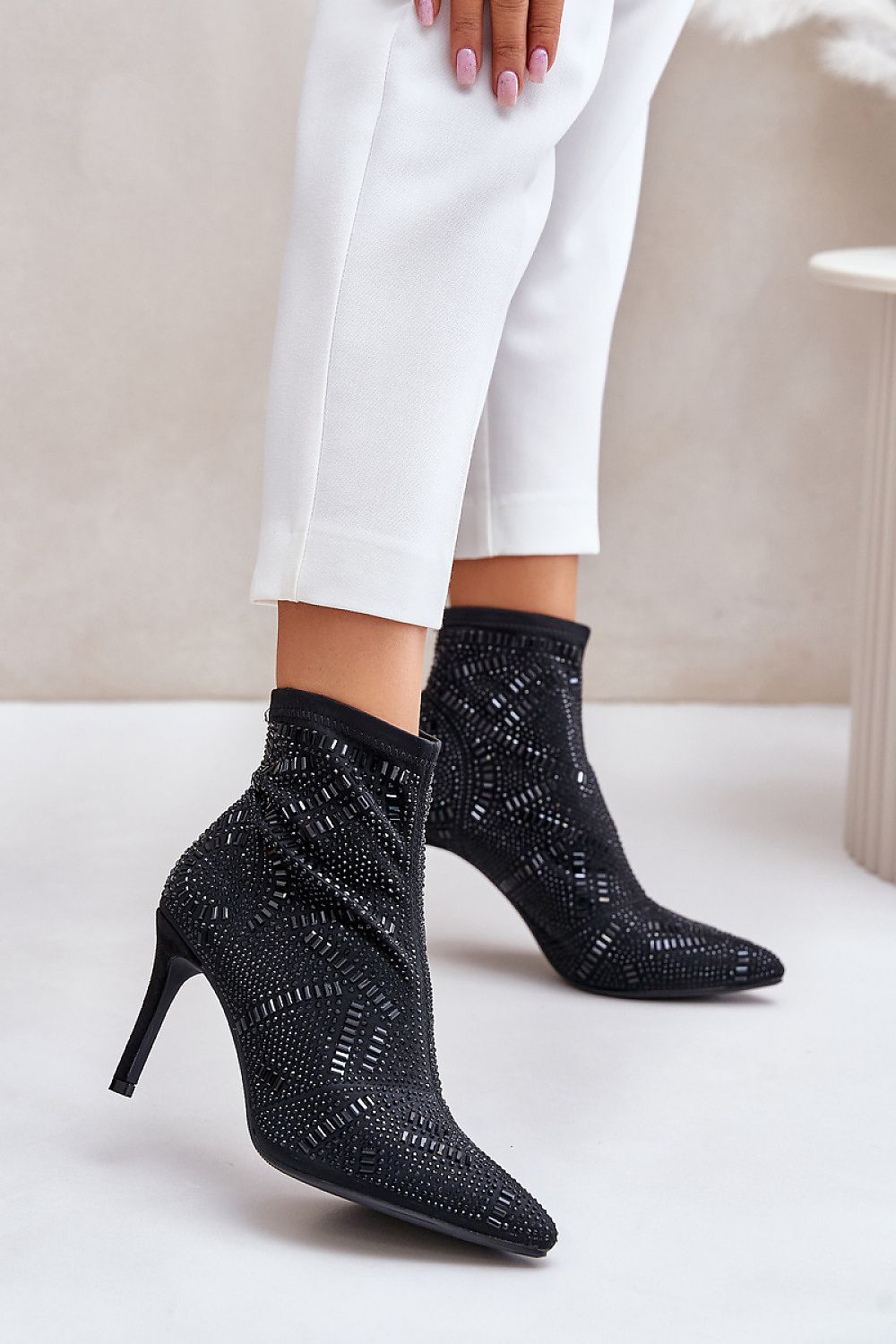 Stiletto glamour boots