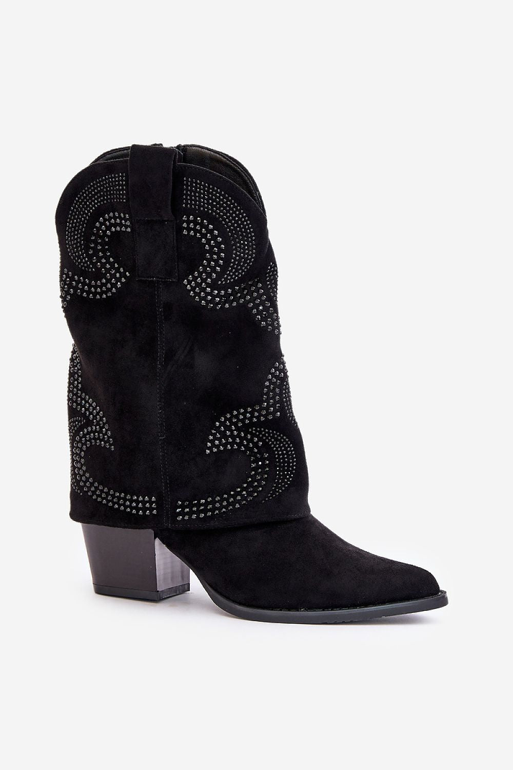 Studded cowgirl boots