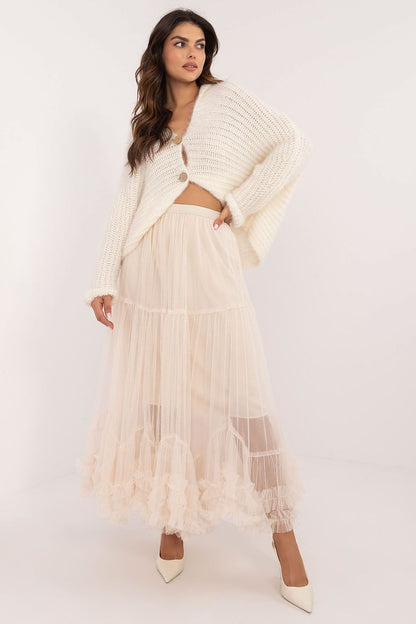 Tulle boho skirt