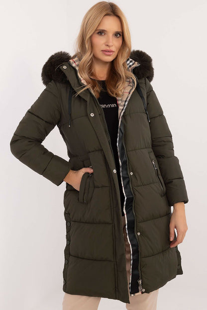 Quilted winter jacket