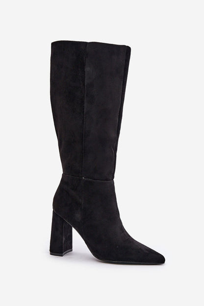 Suede basic boots