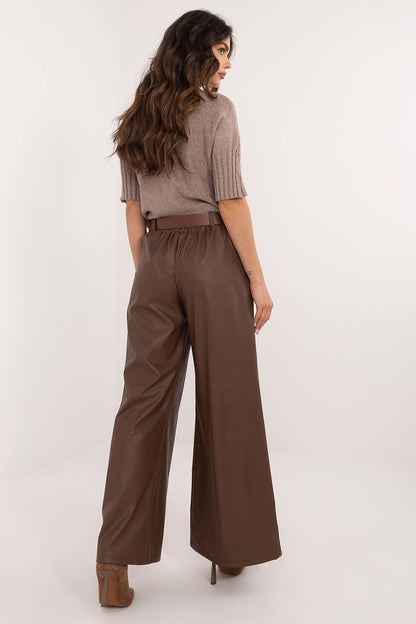 Eco leather trousers