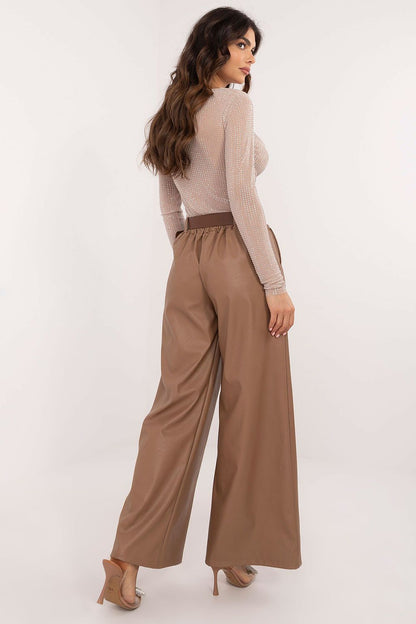 Eco leather trousers