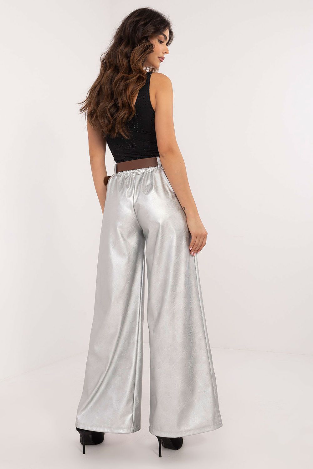 Eco leather trousers