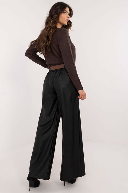 Eco leather trousers