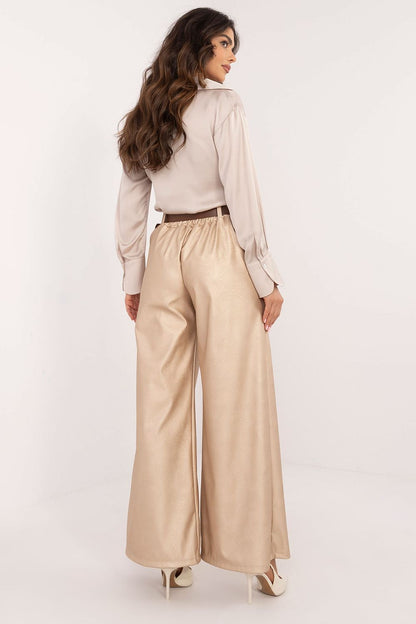 Eco leather trousers