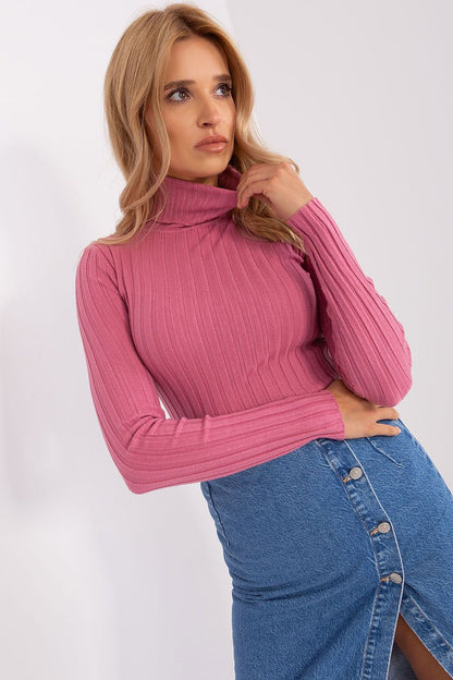 Basic ribbed turtleneck