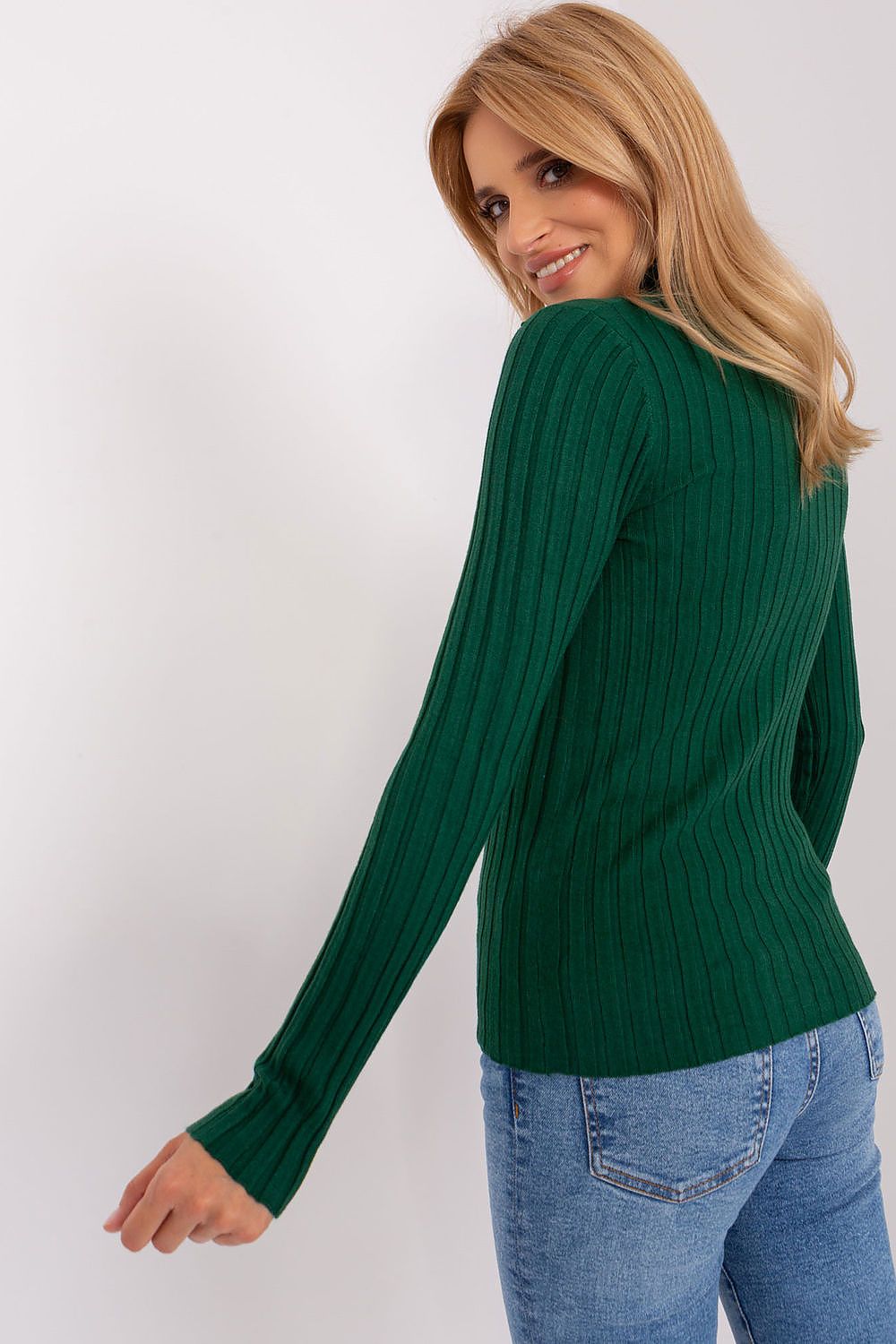 Basic ribbed turtleneck