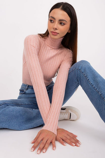 Basic ribbed turtleneck