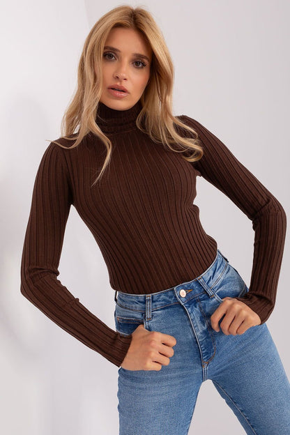 Basic ribbed turtleneck