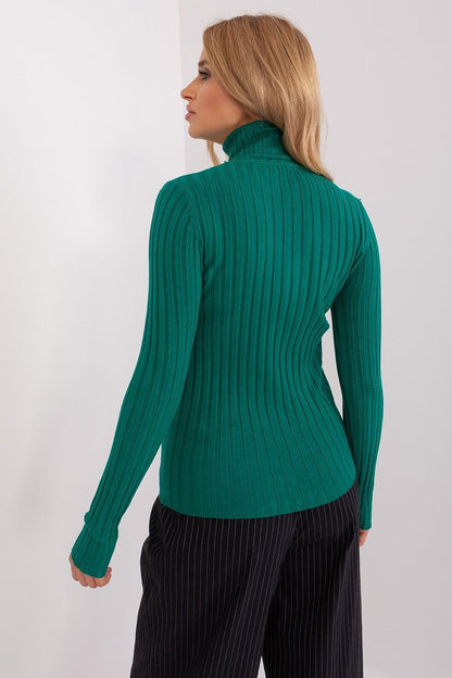 Basic ribbed turtleneck