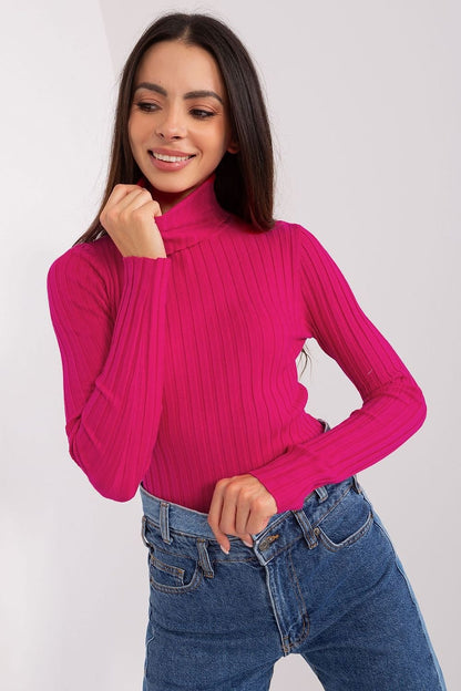 Basic ribbed turtleneck