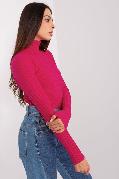 Basic ribbed turtleneck