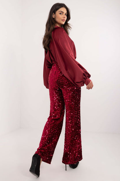 Sequin trousers