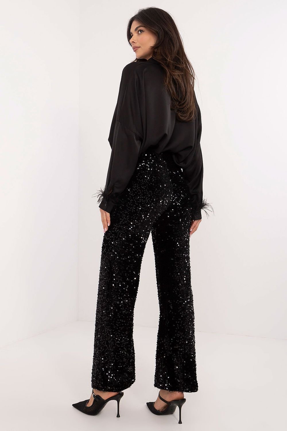 Sequin trousers