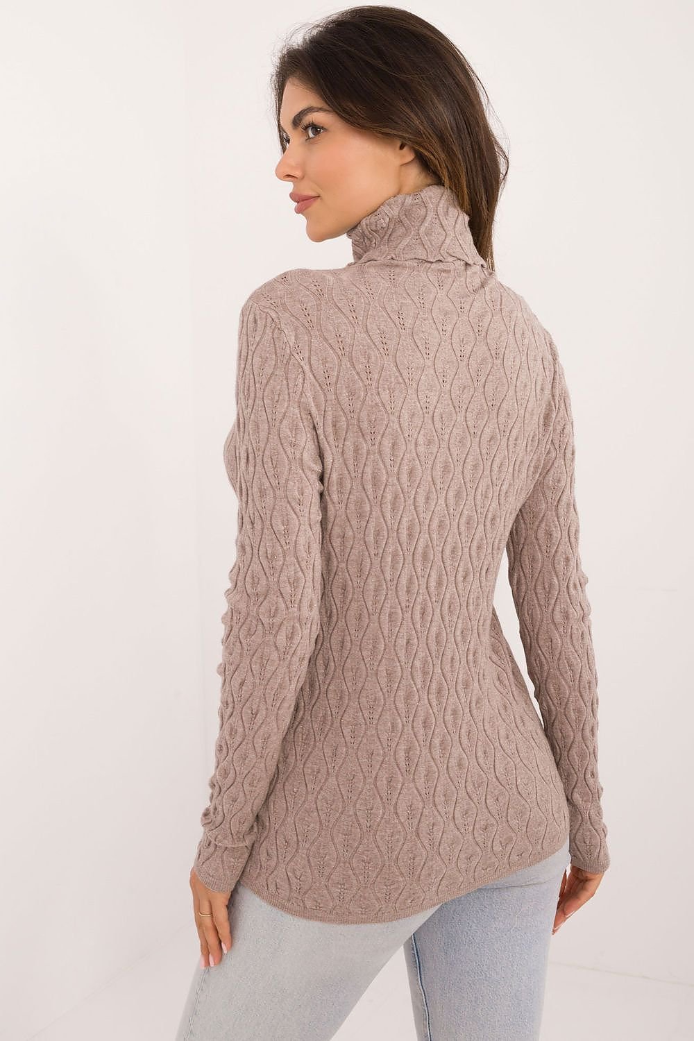 Openwork jumper