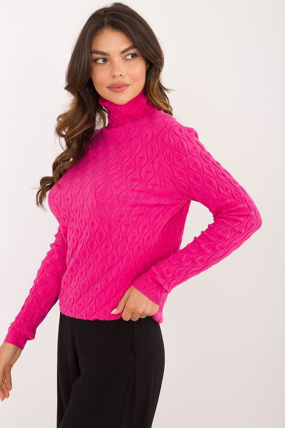 Openwork jumper