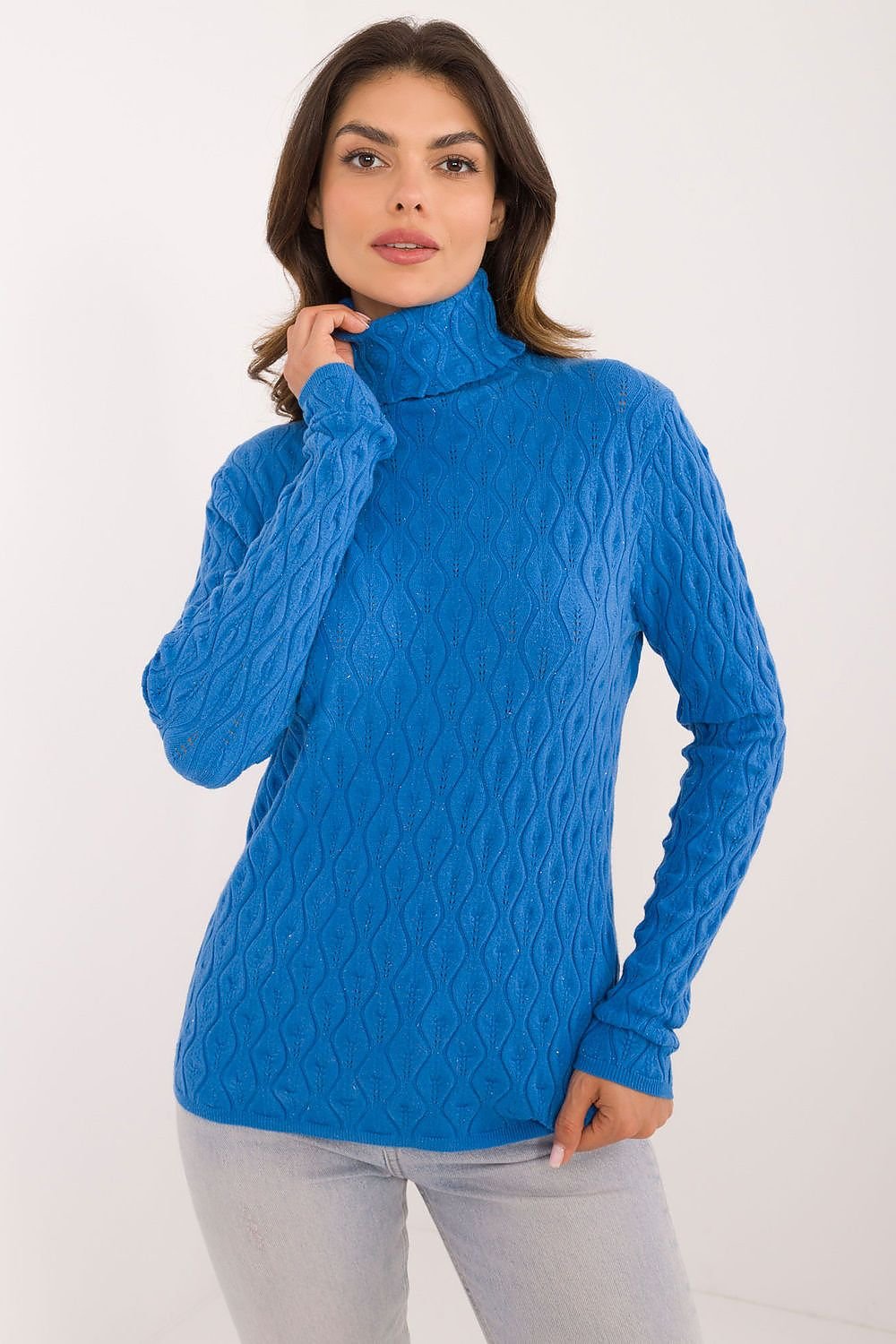 Openwork jumper